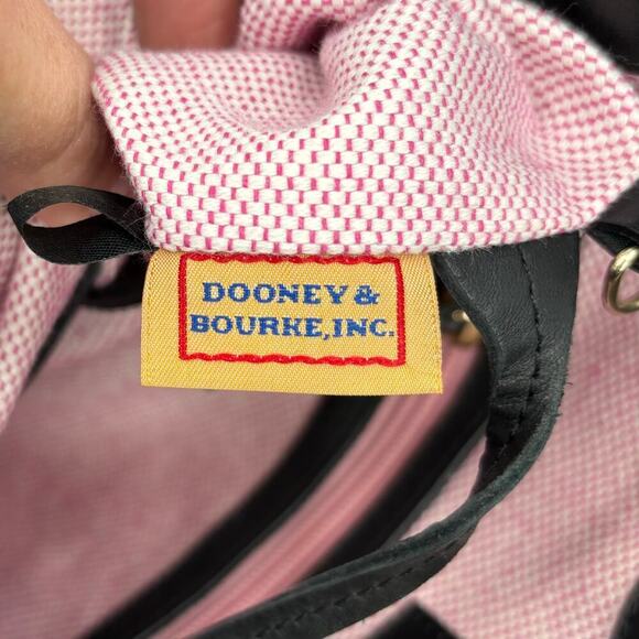 Dooney & Bourke Croco Embossed Leather Shoulder Tote & Wristlet Set Brick Brown - Picture 3 of 16